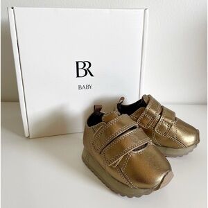 Banana Republic | Metallic Leather Sneakers for Baby